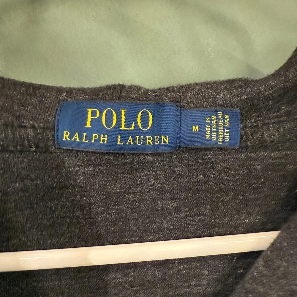 Polo Ralph Lauren Cotton Blend Full-Zip Hoodie Jacket Size Medium Mens